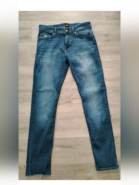 Boss Men Jeans Slim Straight Denim